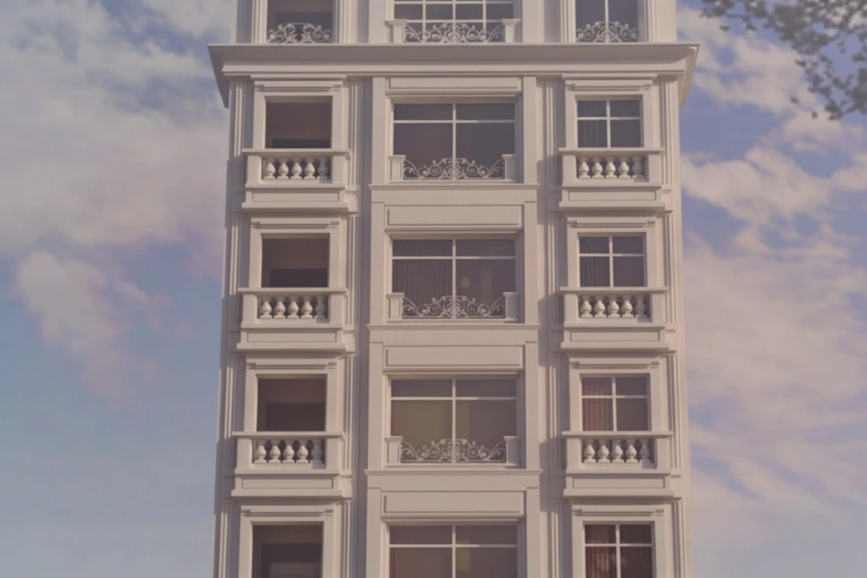 برج مسکونی : ولنجک – مهندس فراهانی